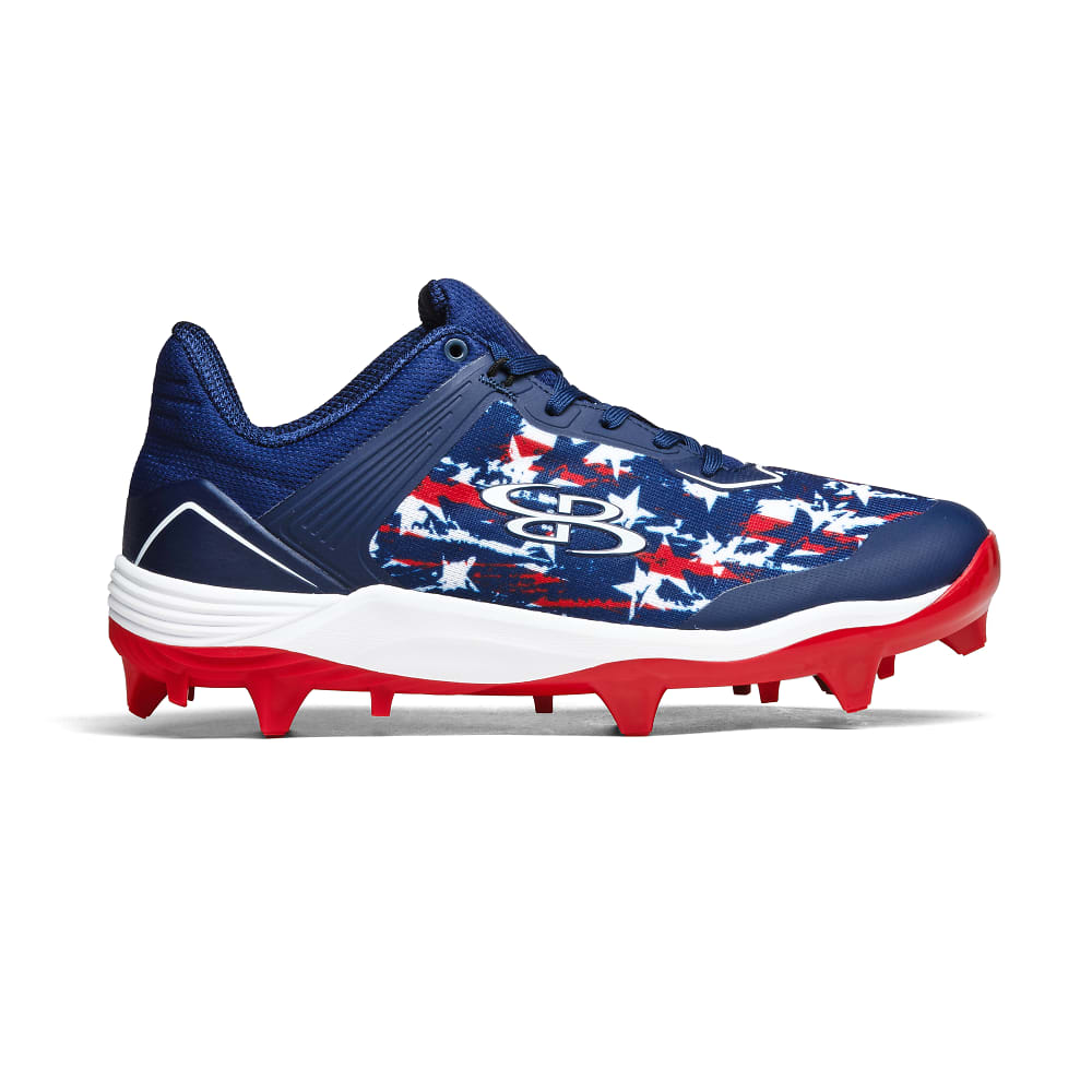 Boombah Viper USA Shooting Stars Molded Cleat