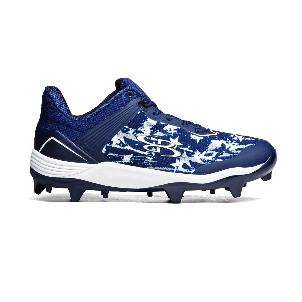 Boombah Viper USA Shooting Stars Molded Cleat